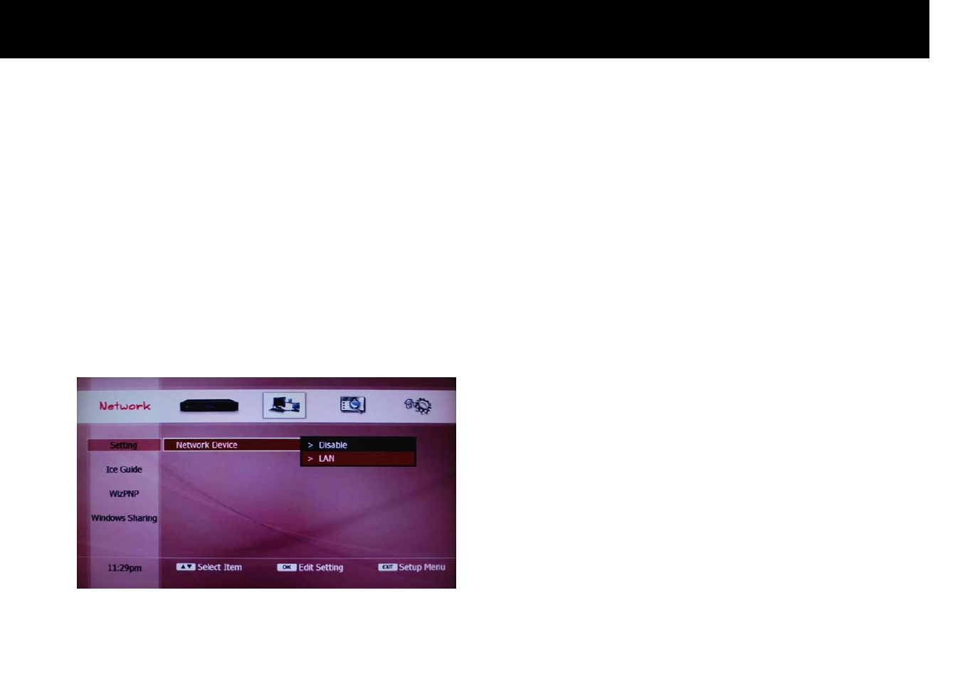 Network | Beyonwiz DP-H1 User Manual | Page 39 / 118