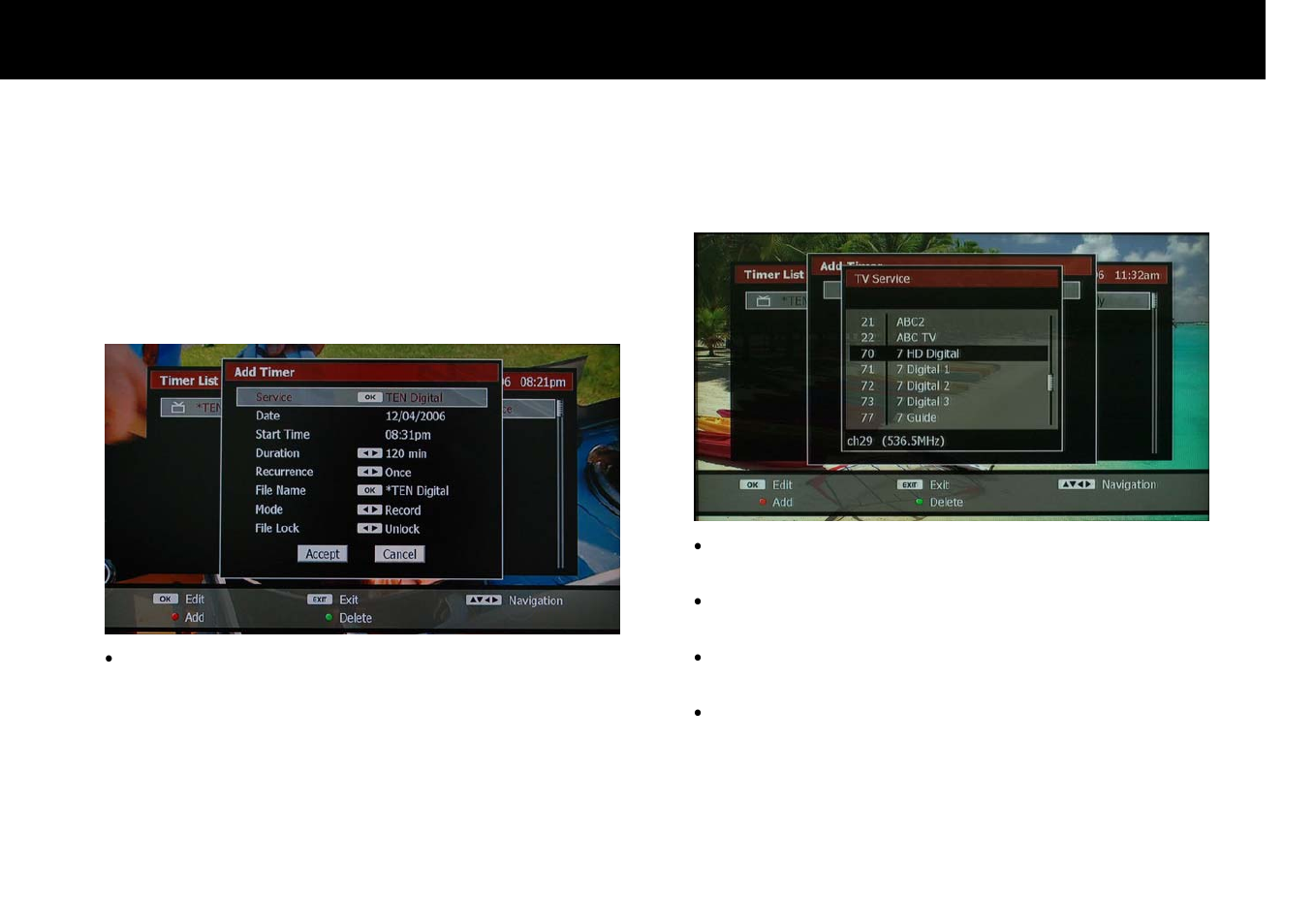 Stb & pvr function | Beyonwiz DP-H1 User Manual | Page 63 / 118