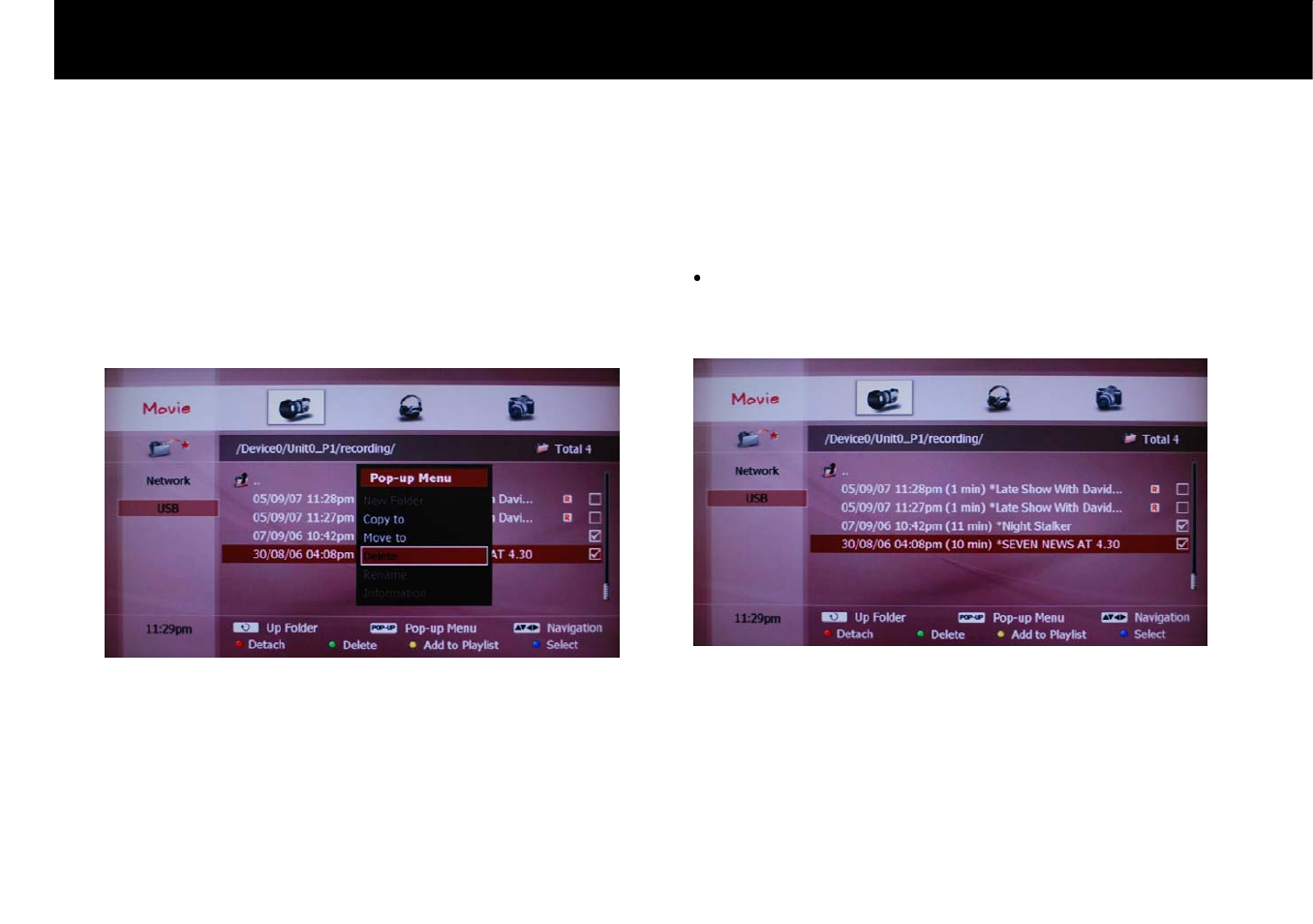 Delete | Beyonwiz DP-H1 User Manual | Page 88 / 118