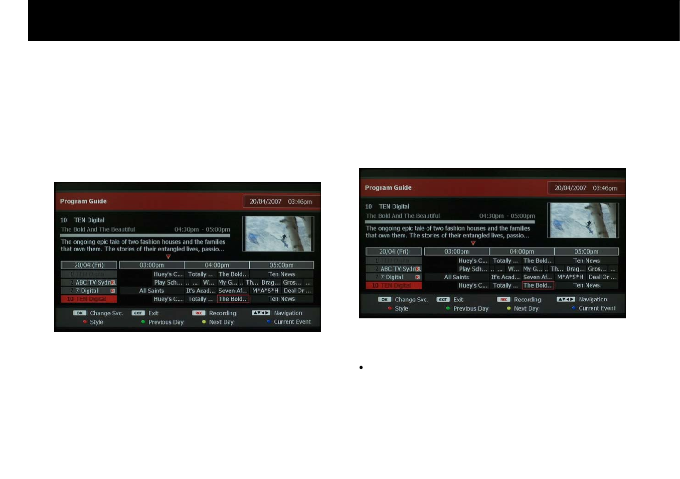 Stb & pvr function | Beyonwiz DP-S1 User Manual | Page 76 / 124