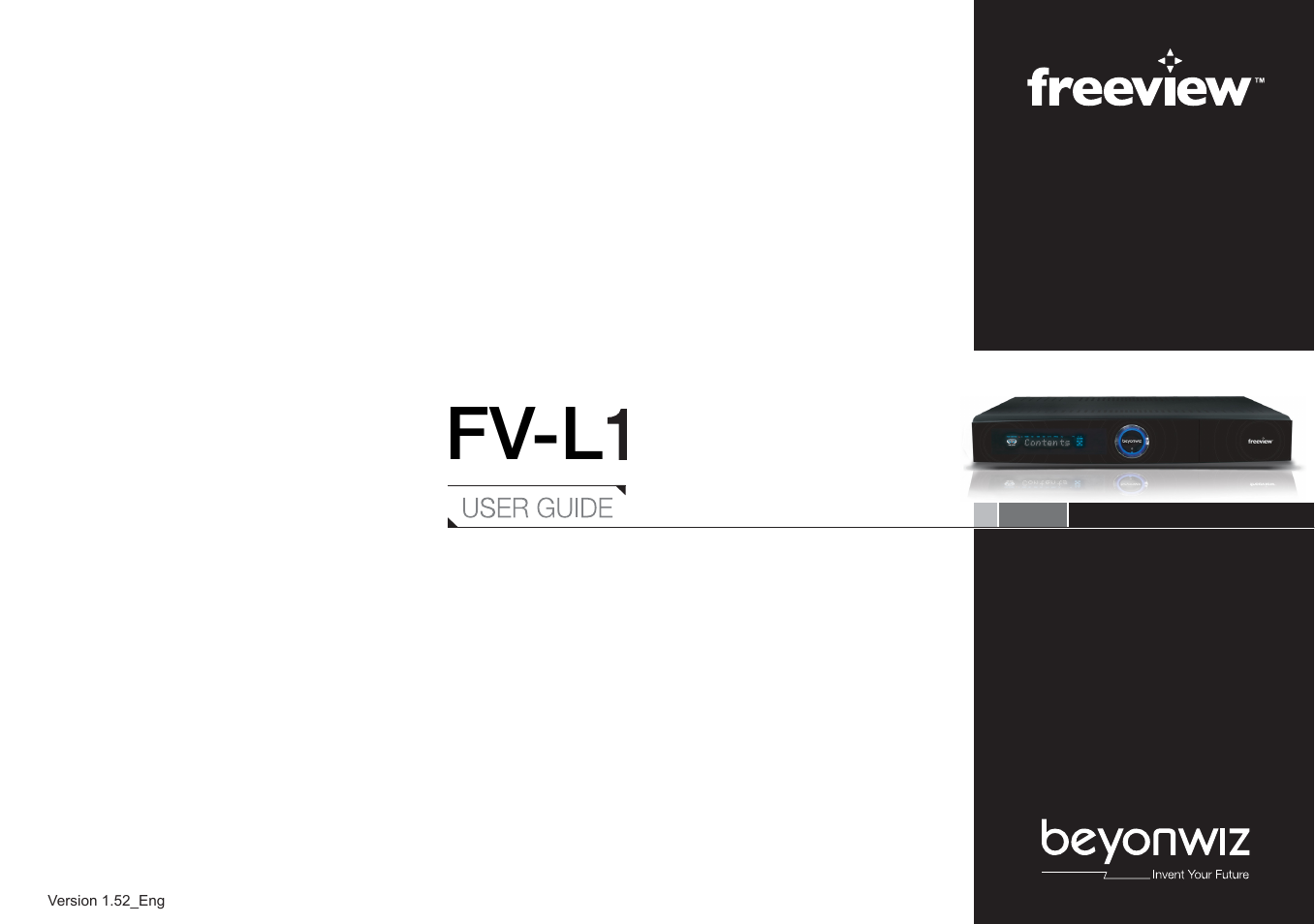 Beyonwiz FV-L1 User Manual | 118 pages