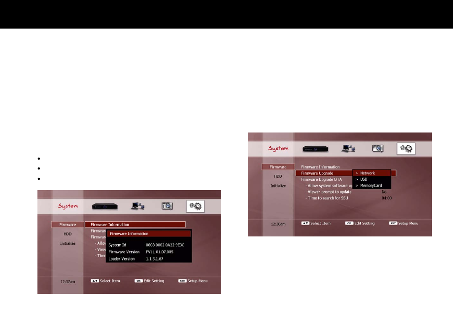 Management, Firmware | Beyonwiz FV-L1 User Manual | Page 102 / 118