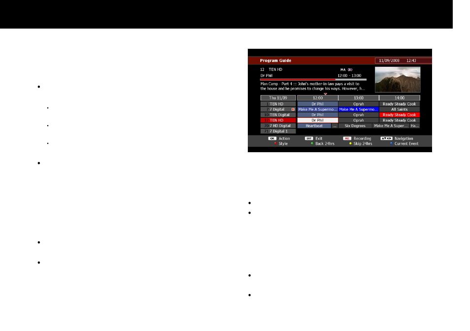 Stb & pvr function | Beyonwiz FV-L1 User Manual | Page 70 / 118