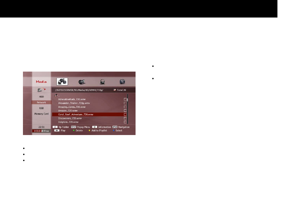 Contents playback, Movie playback | Beyonwiz FV-L1 User Manual | Page 76 / 118