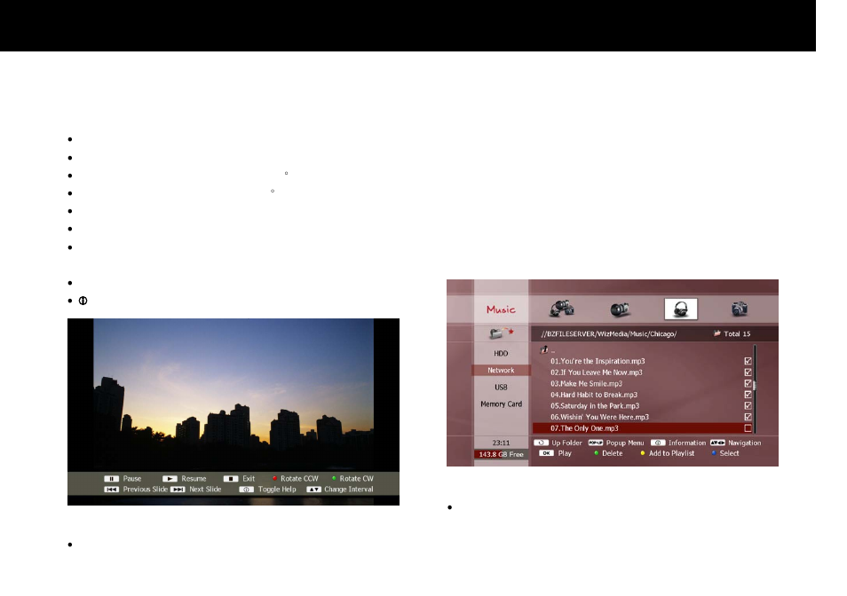 Playlist, File playback, 4. playlist | Beyonwiz FV-L1 User Manual | Page 82 / 118