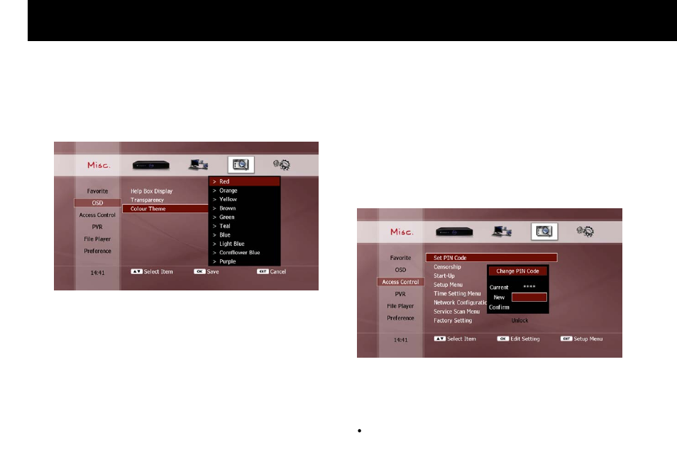 Access control | Beyonwiz FV-L1 User Manual | Page 95 / 118