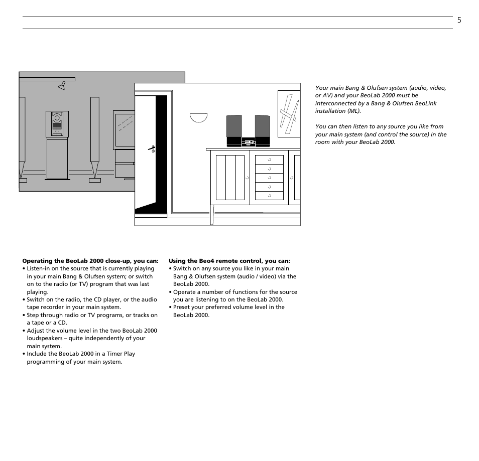 Bang & Olufsen BeoLab 2000 - User Guide User Manual | Page 5 / 12