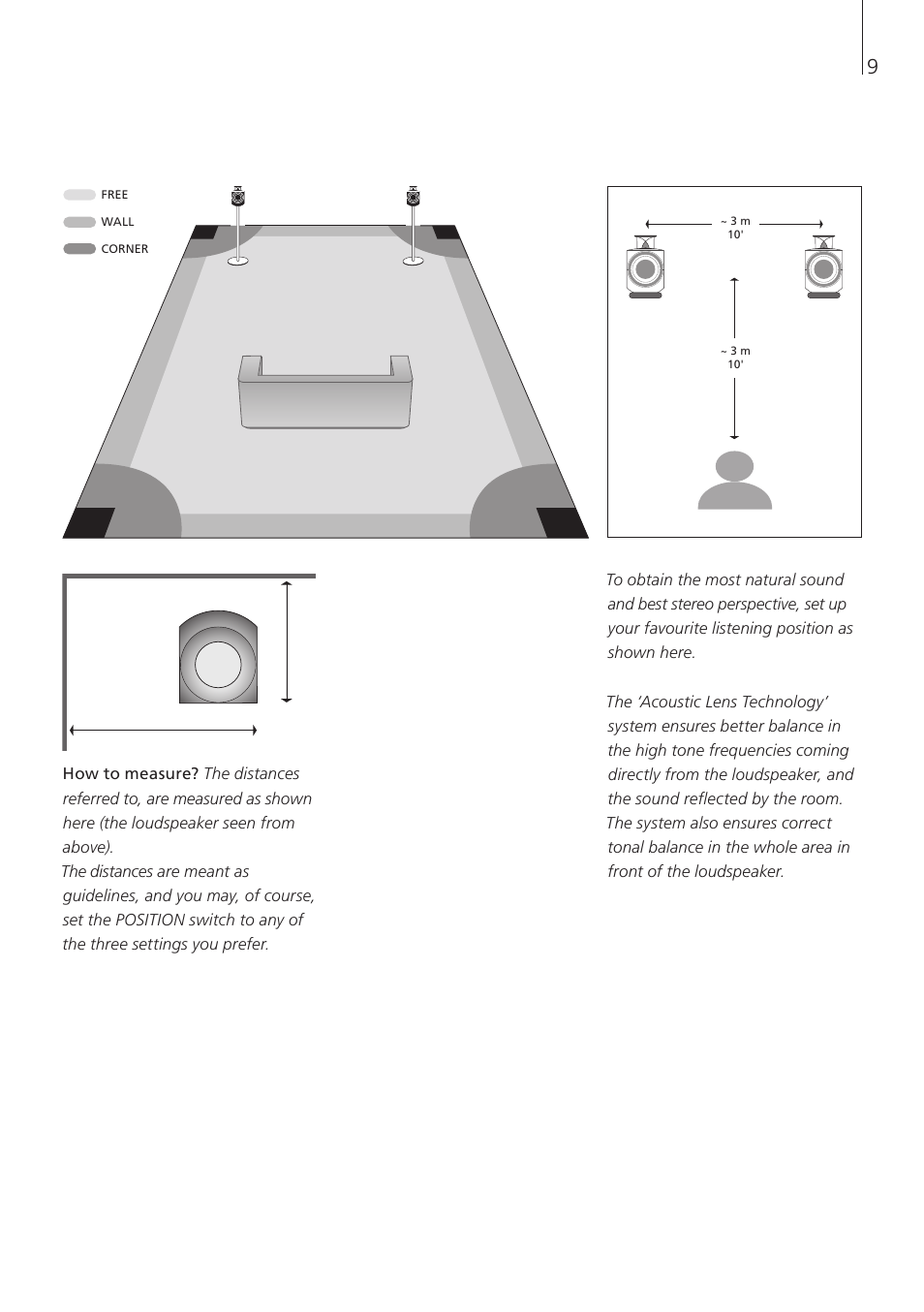 Bang & Olufsen BeoLab 3 - User Guide User Manual | Page 9 / 13