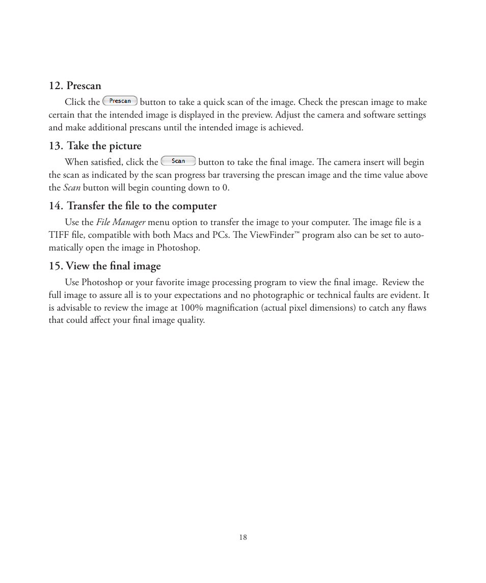 Better Light 7 User Manual | Page 18 / 99