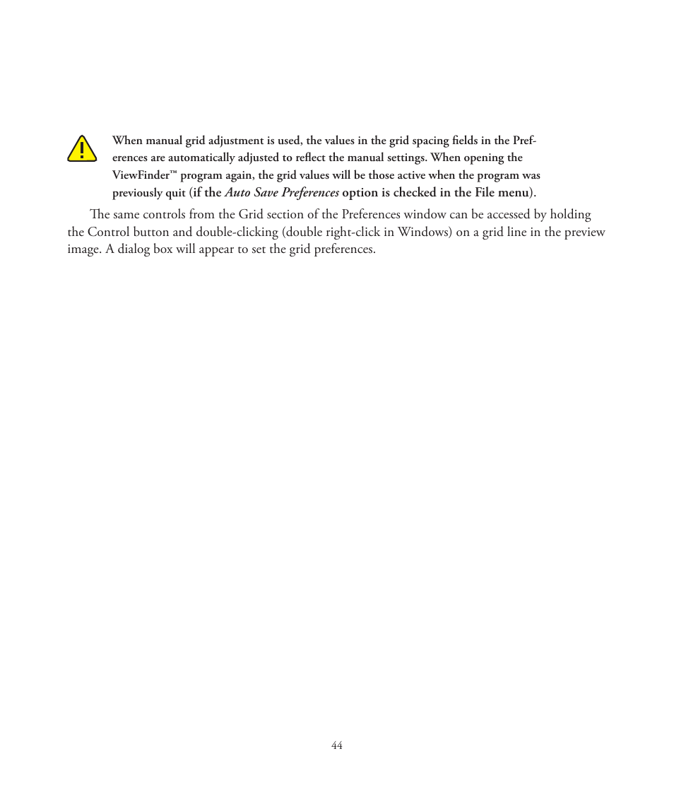 Better Light 7 User Manual | Page 44 / 99