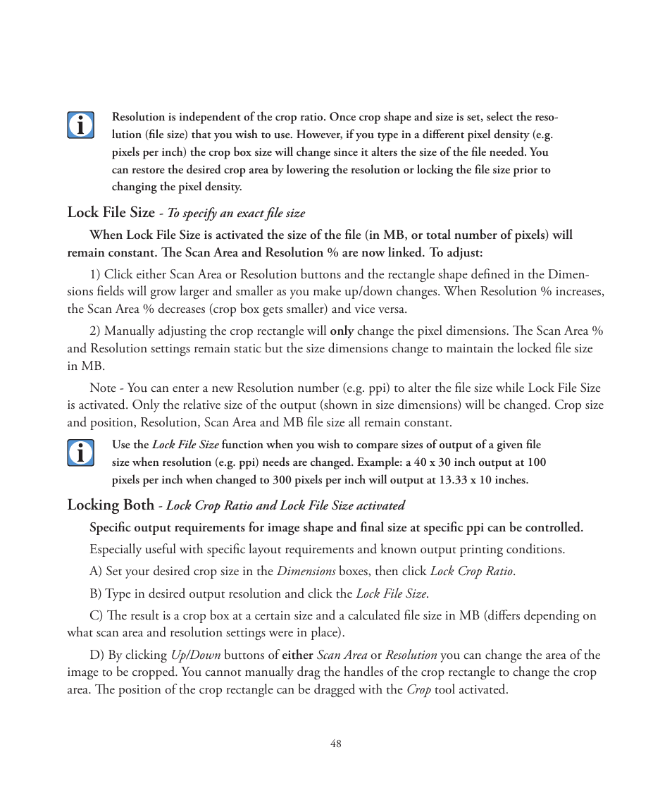 Better Light 7 User Manual | Page 48 / 99