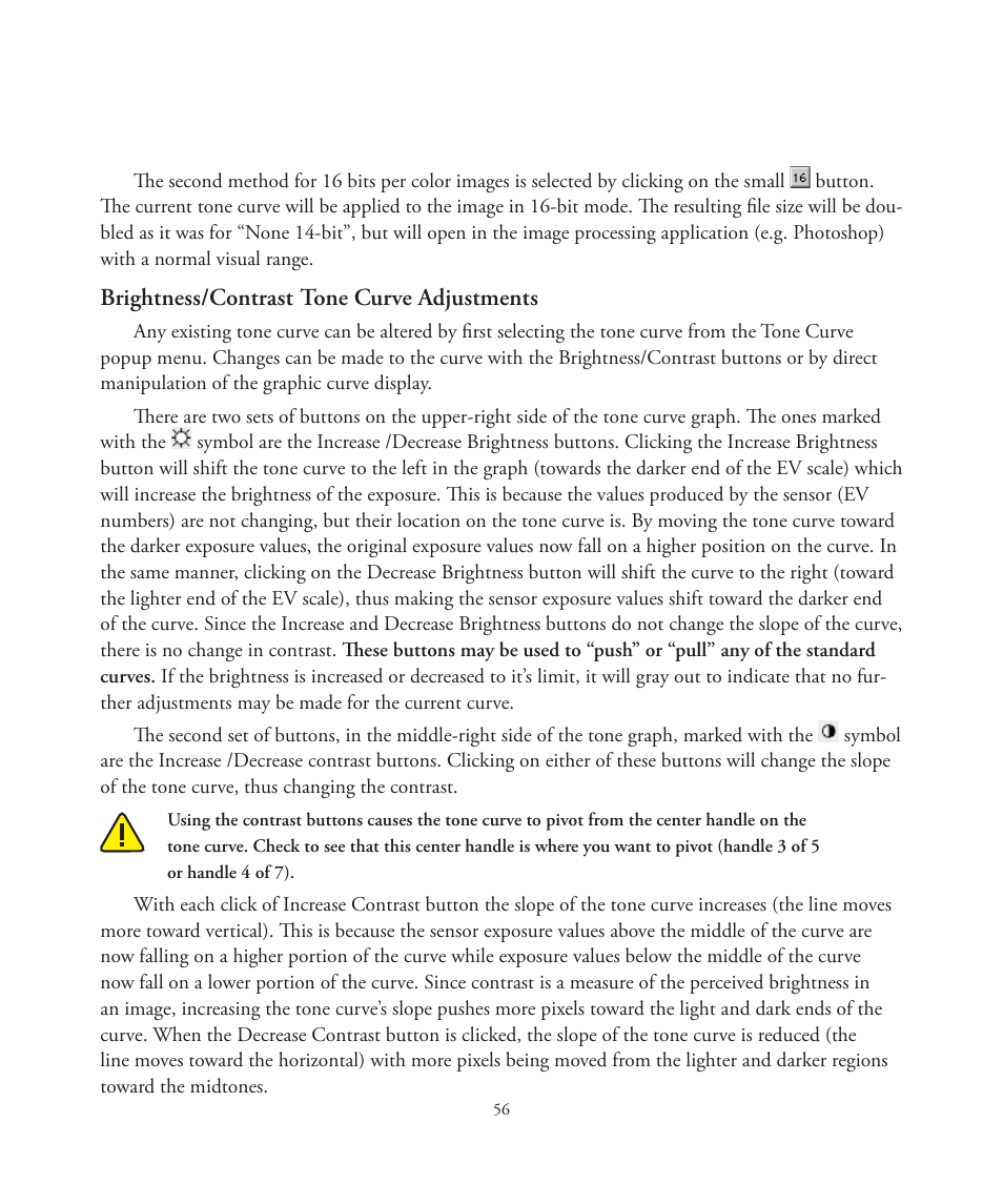 Better Light 7 User Manual | Page 56 / 99