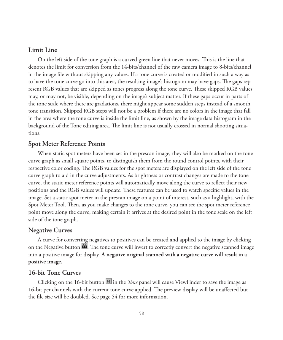 Better Light 7 User Manual | Page 58 / 99