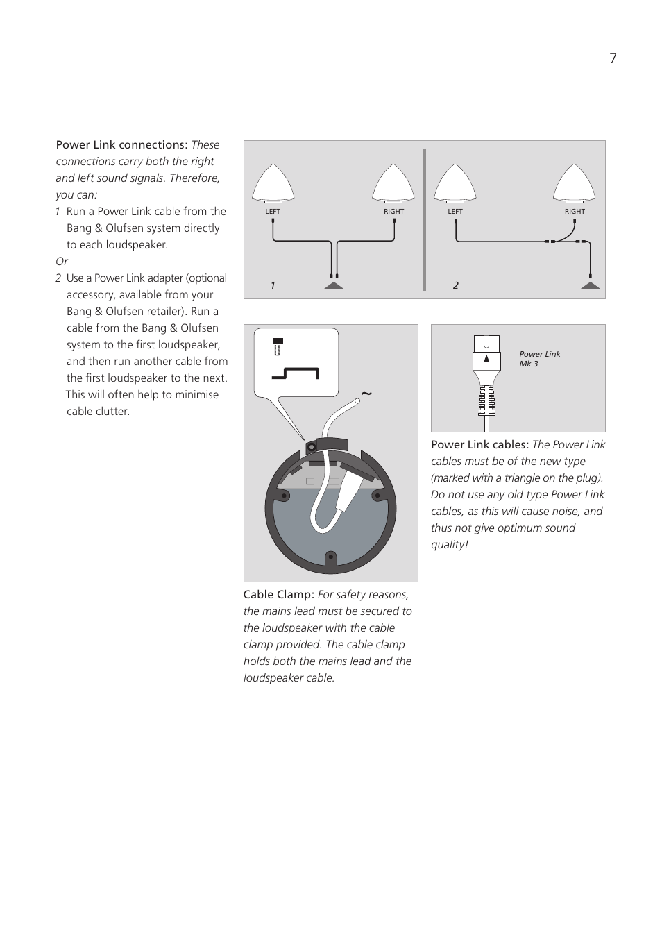 Bang & Olufsen BeoLab 4 - User Guide User Manual | Page 7 / 12