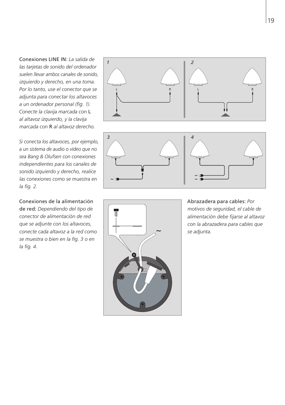 Bang & Olufsen BeoLab 4 PC - User Guide User Manual | Page 19 / 76