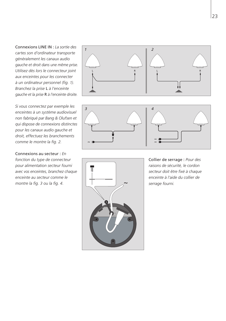 Bang & Olufsen BeoLab 4 PC - User Guide User Manual | Page 23 / 76