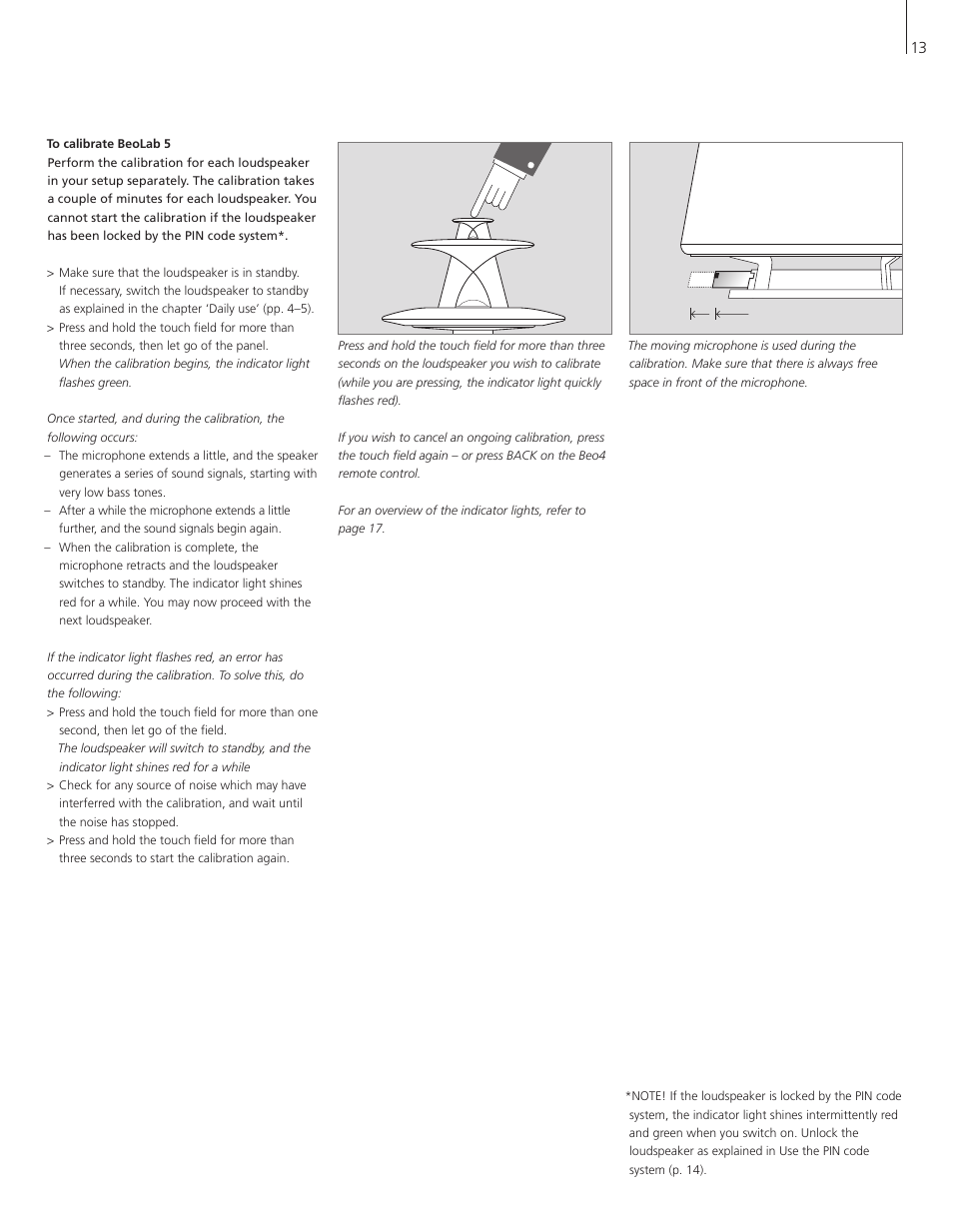 Bang & Olufsen BeoLab 5 - User Guide User Manual | Page 13 / 20