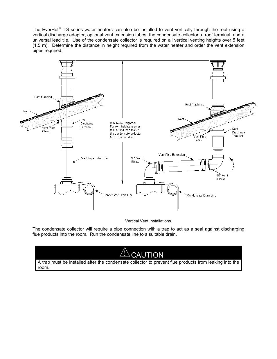 Caution | Bradford White Everhot TG-150I-N(X) User Manual | Page 28 / 92