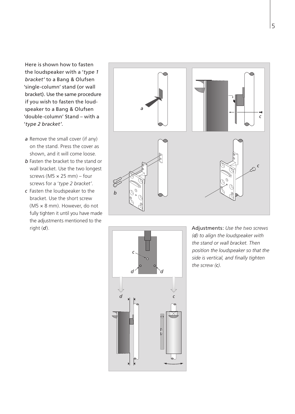 Bang & Olufsen BeoLab 7-4 - User Guide User Manual | Page 5 / 12