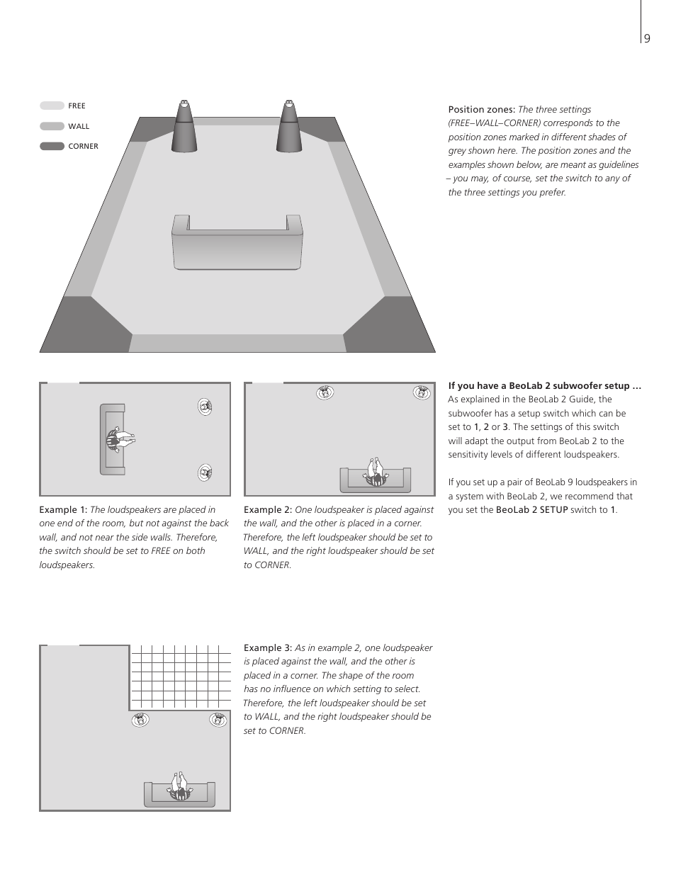 Bang & Olufsen BeoLab 9 - User Guide User Manual | Page 9 / 12