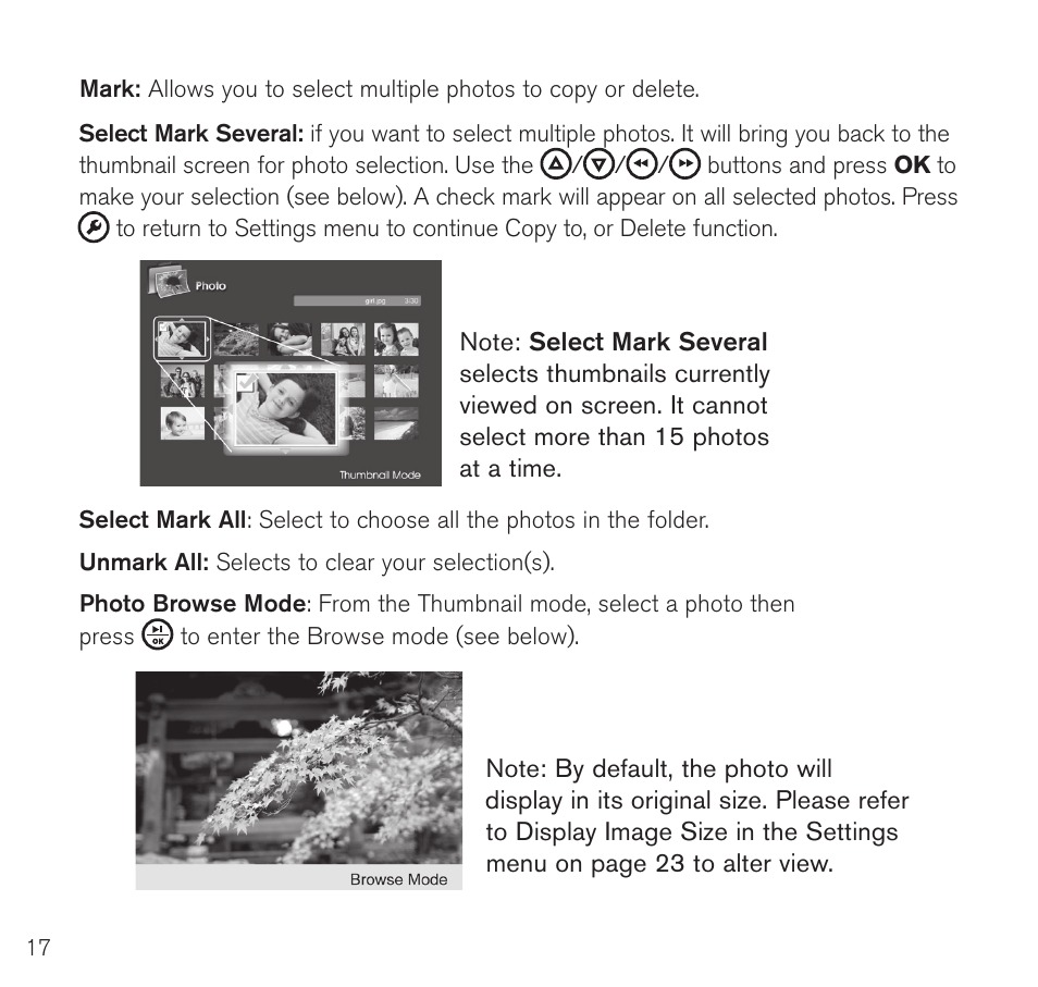 Brookstone Digital Photo Frame User Manual | Page 18 / 40