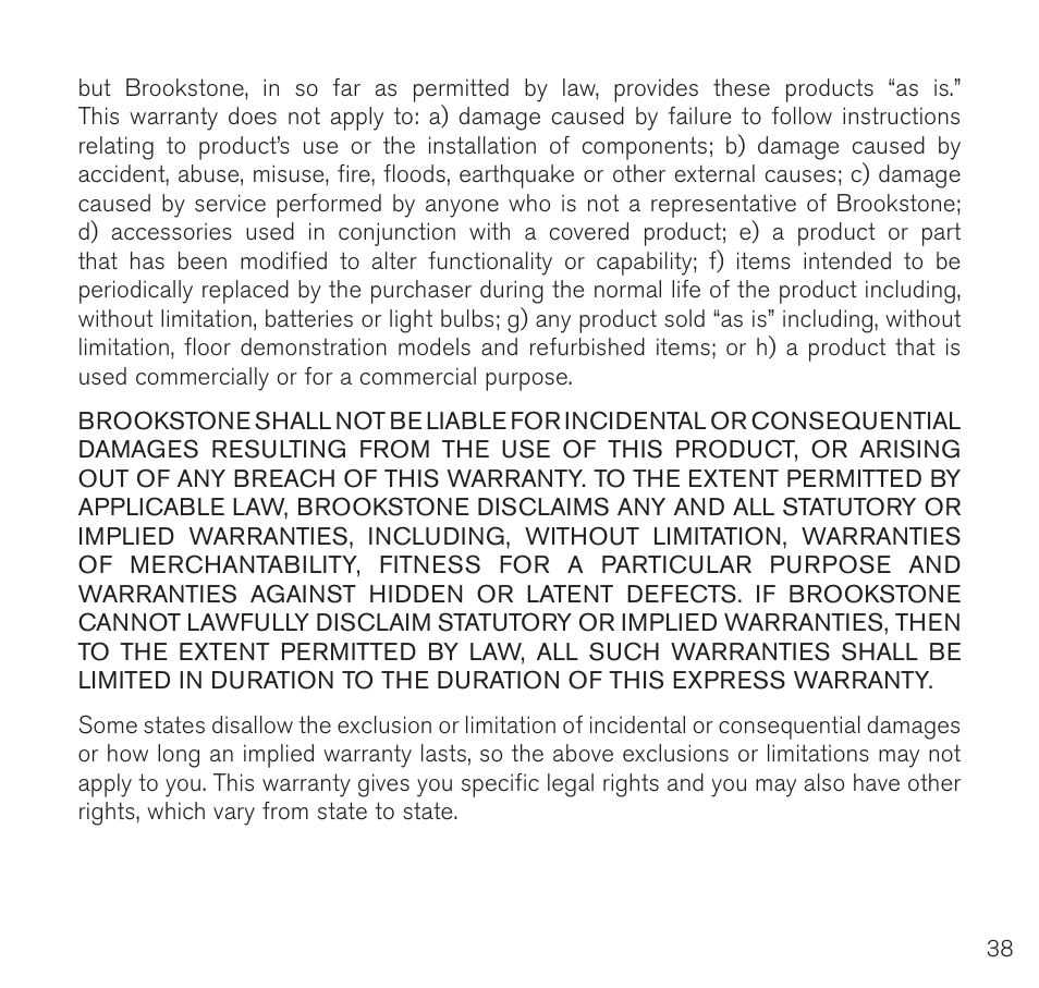Brookstone Digital Photo Frame User Manual | Page 39 / 40