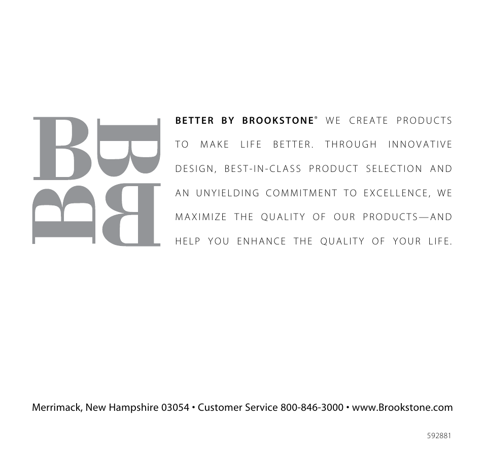 Brookstone Carbon Monoxide Alarm User Manual | Page 16 / 16