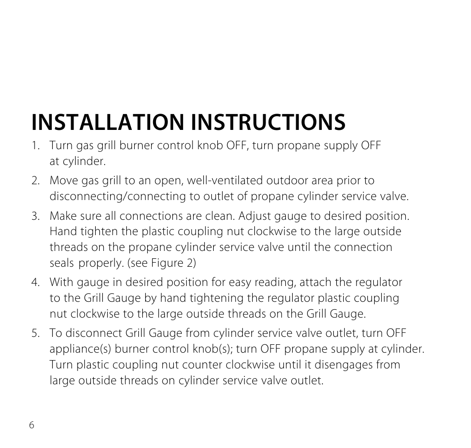 Installation instructions | Brookstone Carbon Monoxide Alarm User Manual | Page 8 / 16