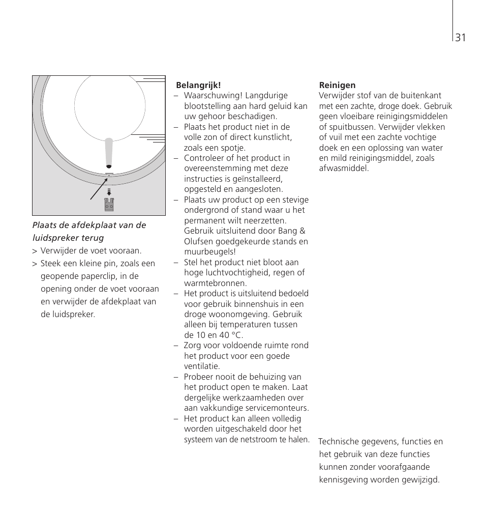 Bang & Olufsen BeoSound 8 - User Guide User Manual | Page 31 / 76