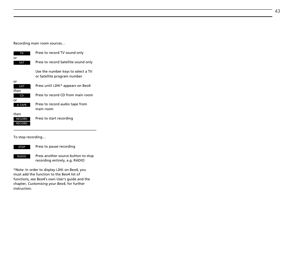 Bang & Olufsen BeoSound Ouverture - User Guide User Manual | Page 43 / 44