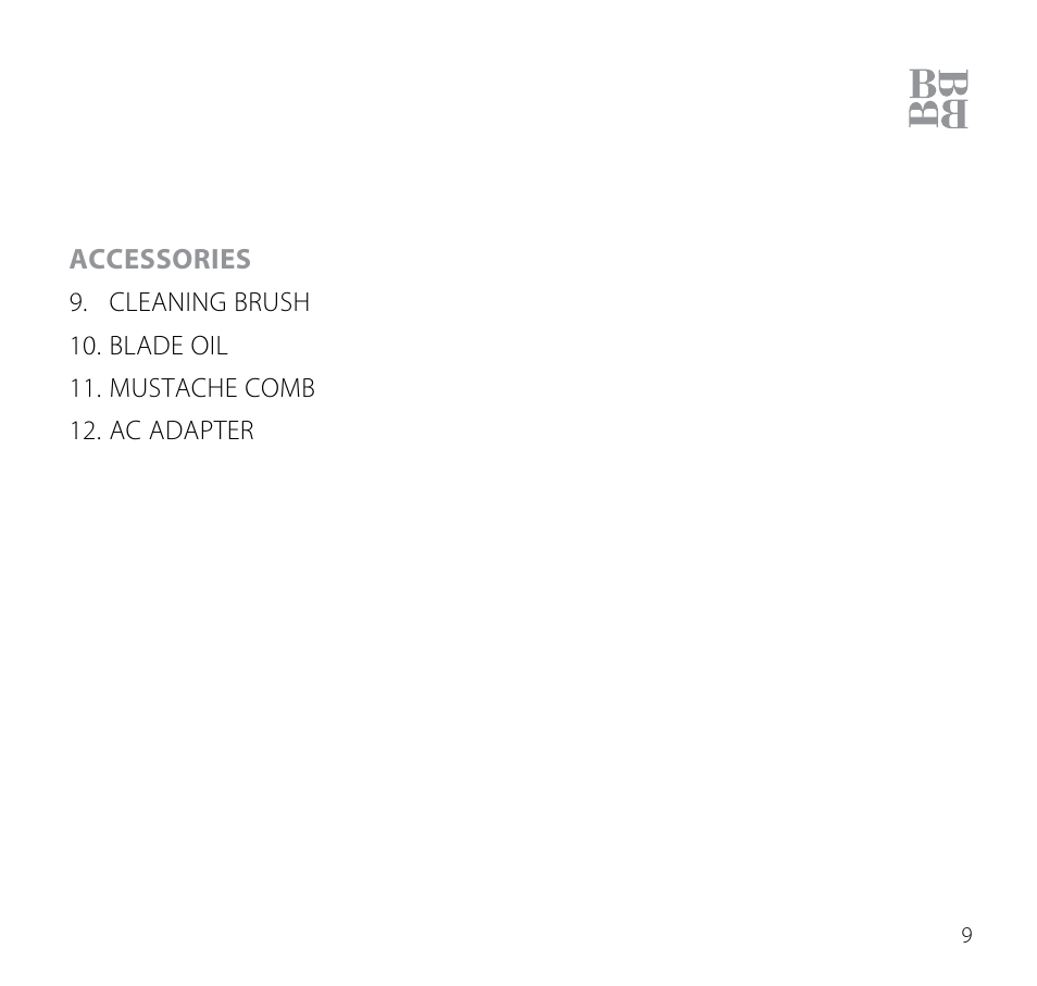 Brookstone Electric Shaver User Manual | Page 11 / 15