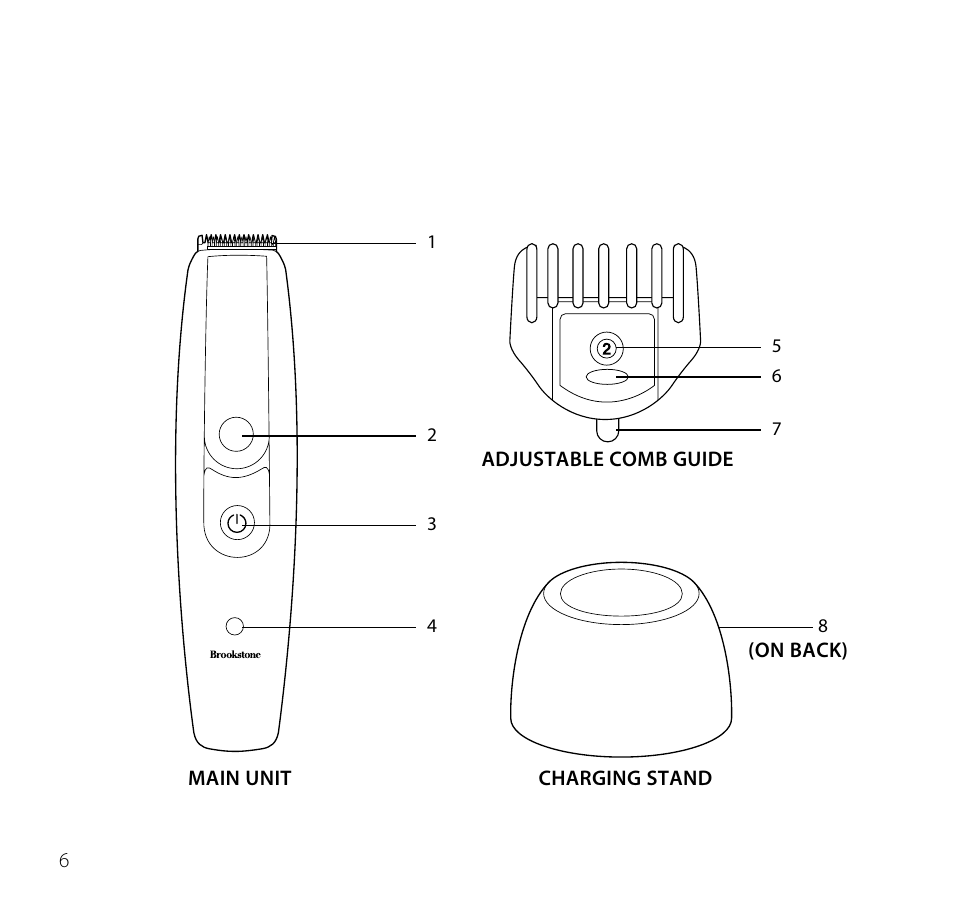 Brookstone Electric Shaver User Manual | Page 8 / 15