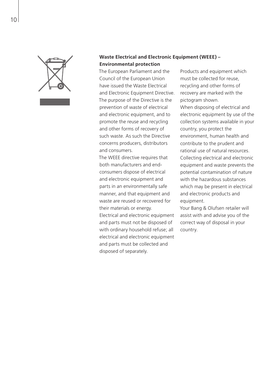 Bang & Olufsen BeoSound 6 - User Guide User Manual | Page 10 / 12