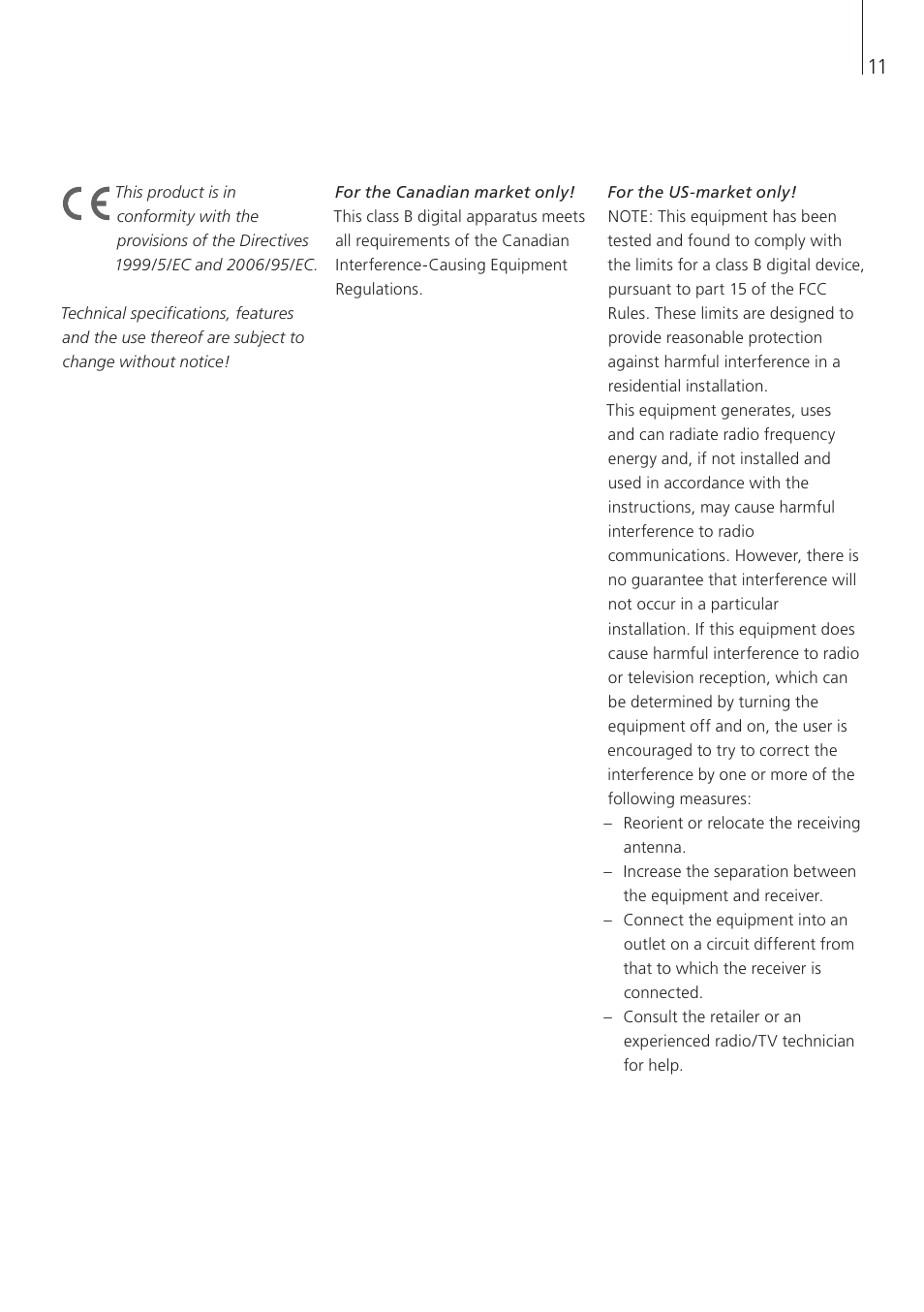 Bang & Olufsen BeoSound 6 - User Guide User Manual | Page 11 / 12