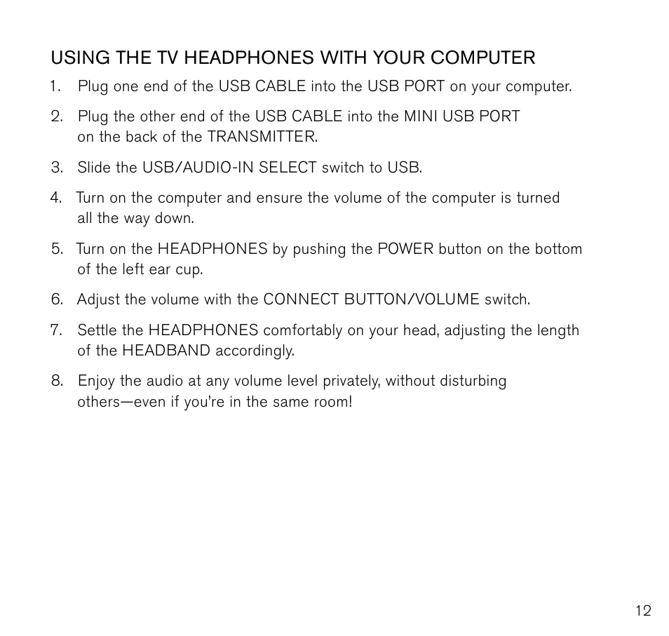 Brookstone 683417 User Manual | Page 13 / 20