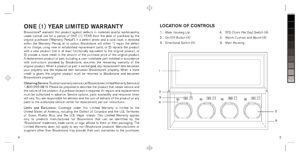Brookstone 618009 User Manual | Page 3 / 6