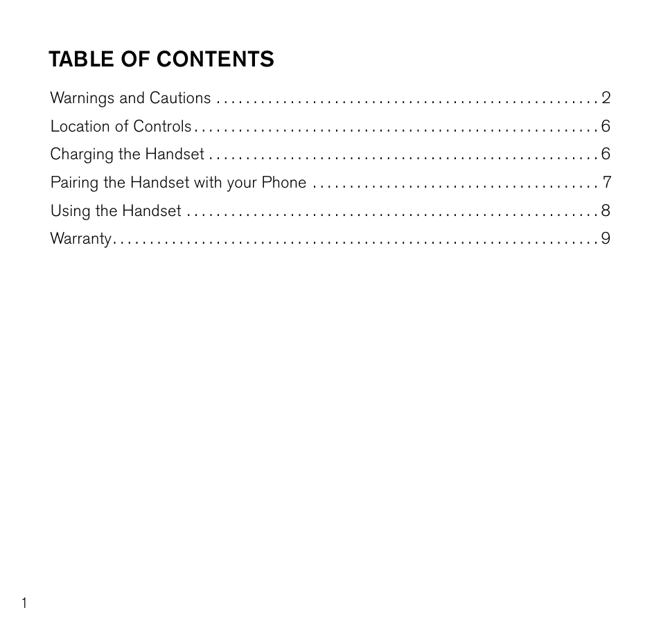 Brookstone Off the Hook Bluetooth Handset 678235 Red User Manual | Page 2 / 12