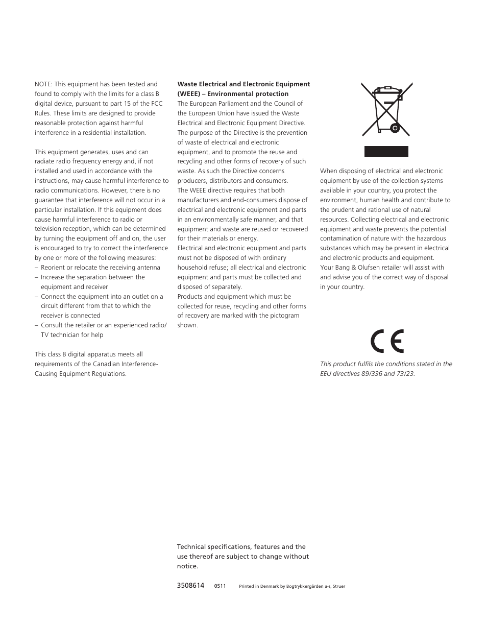 Bang & Olufsen BeoPort - User Guide User Manual | Page 15 / 16