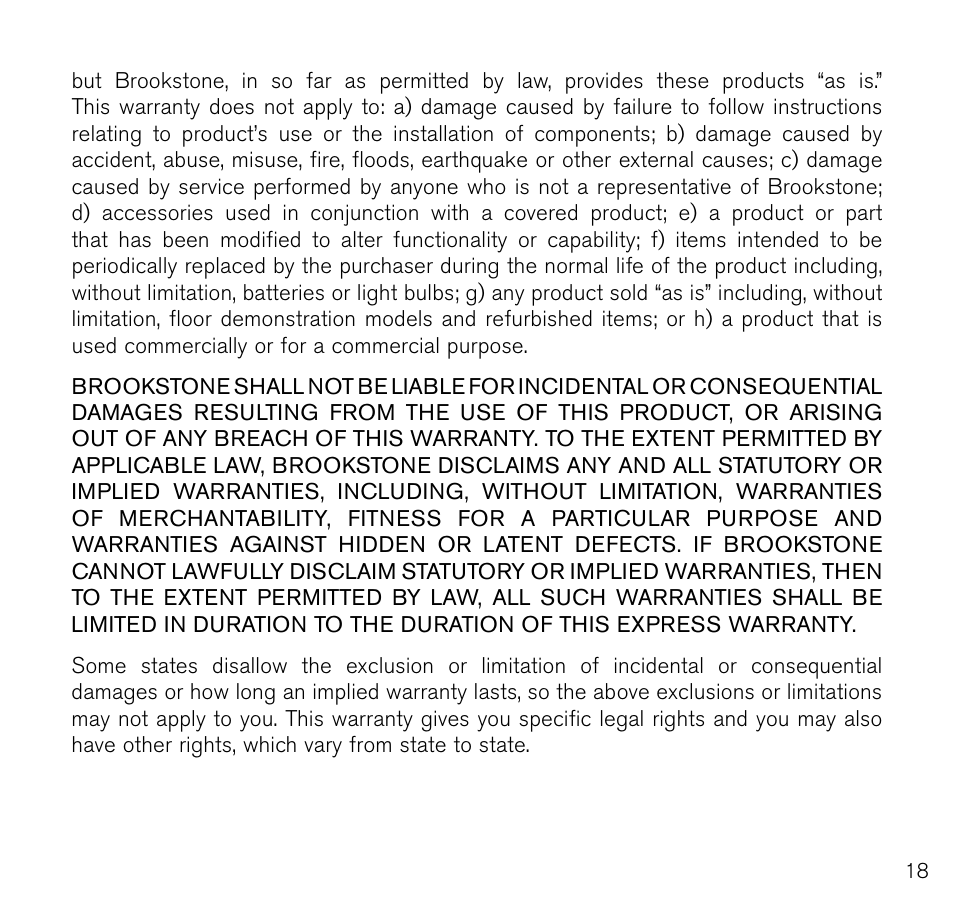 Brookstone Air Cleaner User Manual | Page 19 / 20