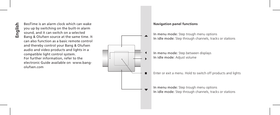 Bang & Olufsen BeoTime - Getting Started User Manual | Page 4 / 104