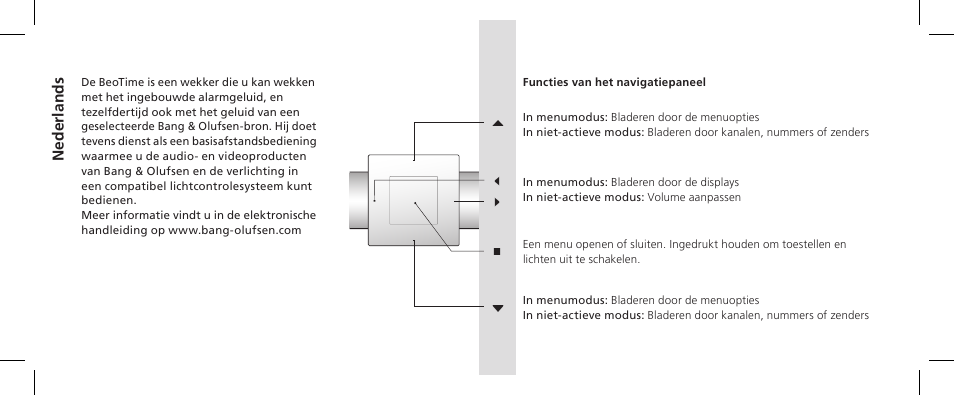 Bang & Olufsen BeoTime - Getting Started User Manual | Page 52 / 104