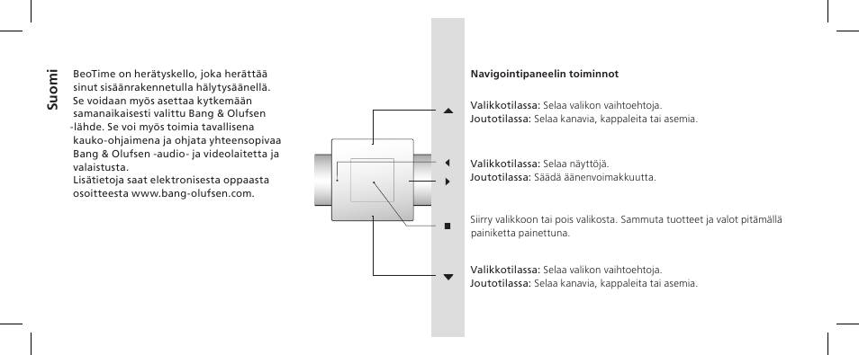 Bang & Olufsen BeoTime - Getting Started User Manual | Page 68 / 104