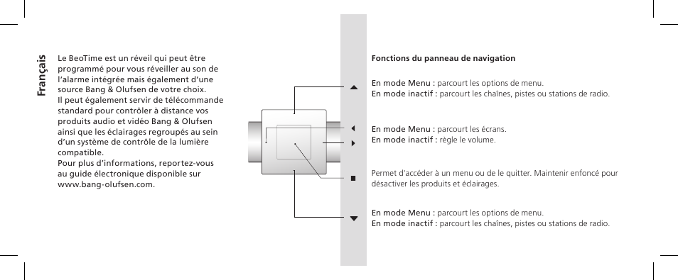 Bang & Olufsen BeoTime - Getting Started User Manual | Page 14 / 64
