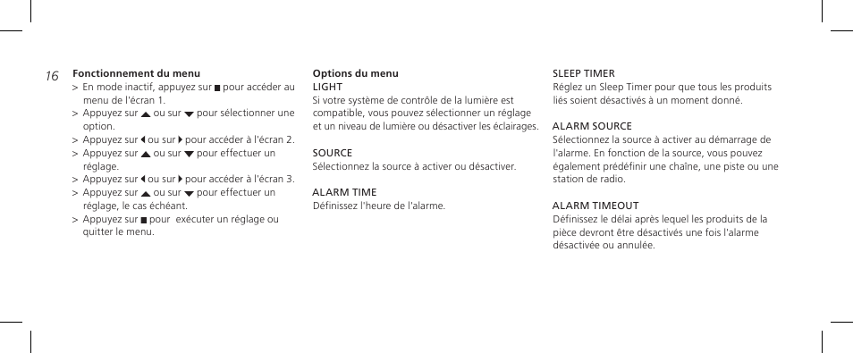 Bang & Olufsen BeoTime - Getting Started User Manual | Page 16 / 64
