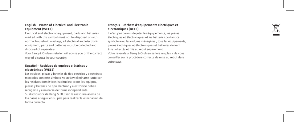 Bang & Olufsen BeoTime - Getting Started User Manual | Page 63 / 64