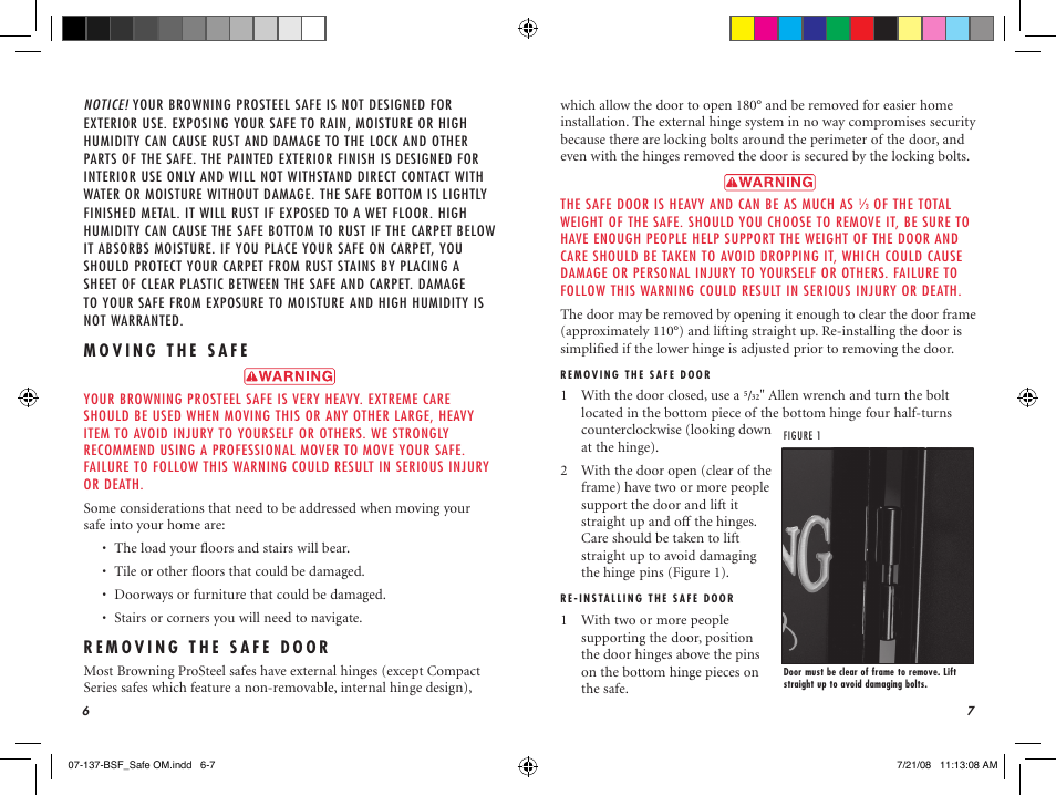 Browning TheftGuard TG41F User Manual | Page 5 / 15