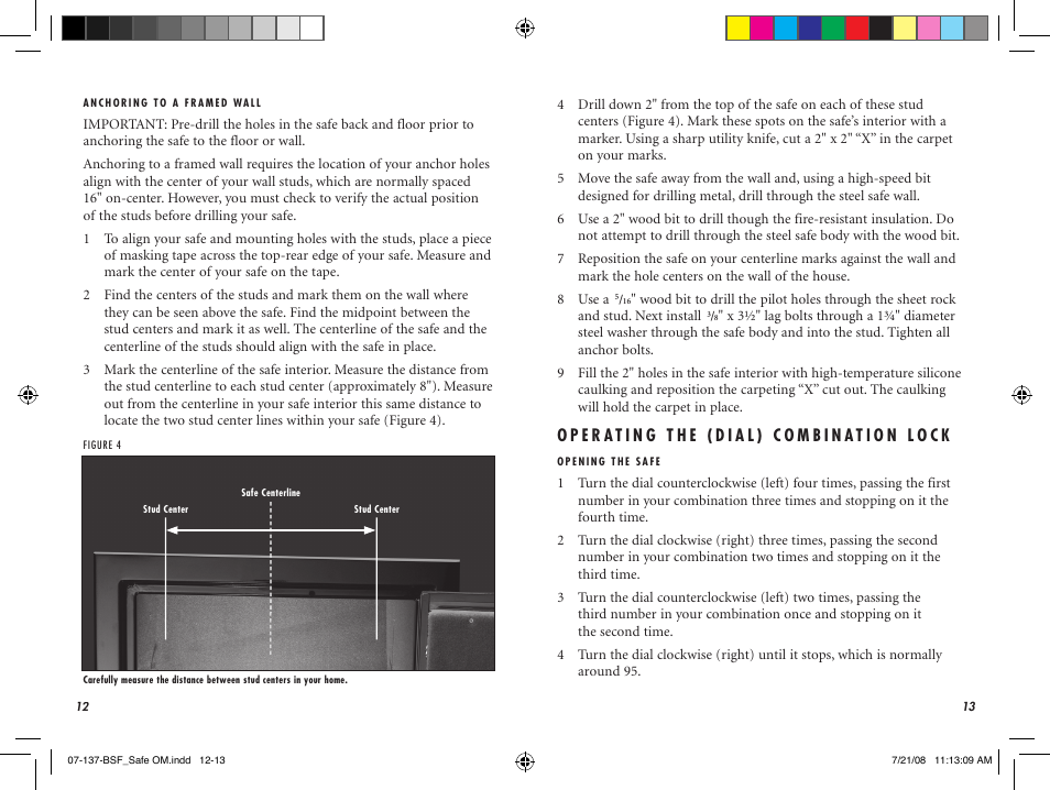 Browning TheftGuard TG41F User Manual | Page 8 / 15