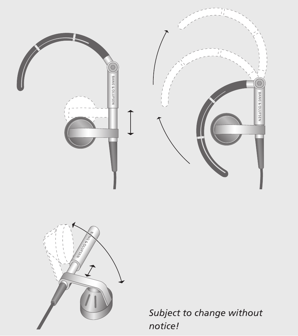 Bang & Olufsen Earphones_A8 - User Guide User Manual | Page 3 / 16