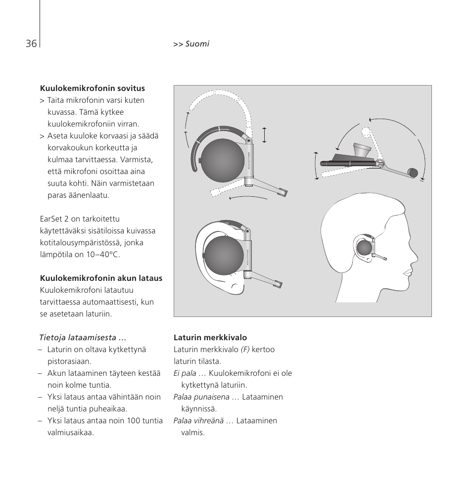 Bang & Olufsen EarSet 2 - User Guide User Manual | Page 36 / 124