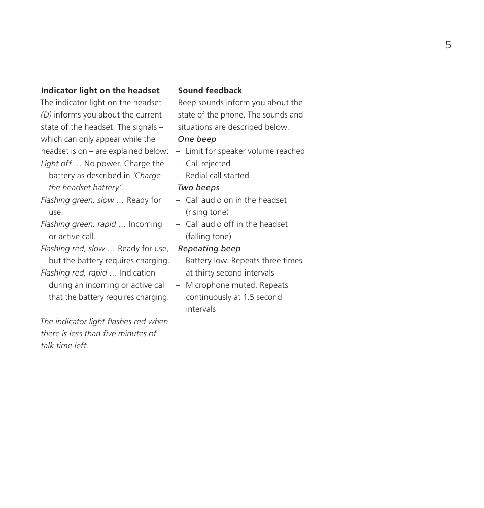 Bang & Olufsen EarSet 2 - User Guide User Manual | Page 5 / 124